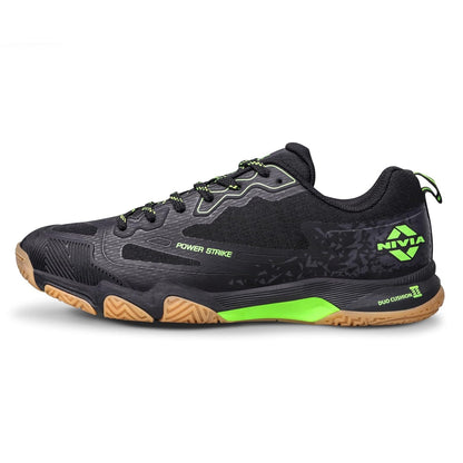 Nivia Powerstrike 4.0 Badminton Shoe | Black