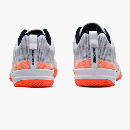 Hundred Blade Lite II Badminton Shoes | White/Navy Orang
