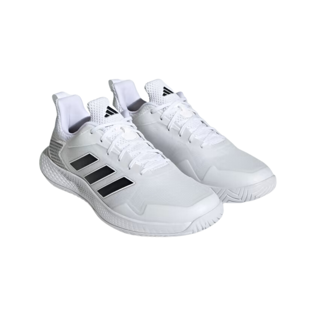Adidas Defiant Speed Tennis Shoe - Cloud White/Core Black/Matte Silver
