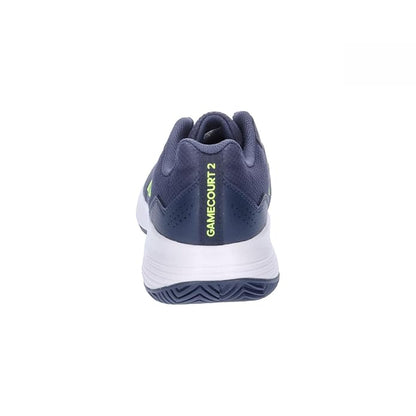 Adidas Game Court 2.0 Men's Tennis Shoe |Shadow Navy/Lucid Lemon/Cloud White