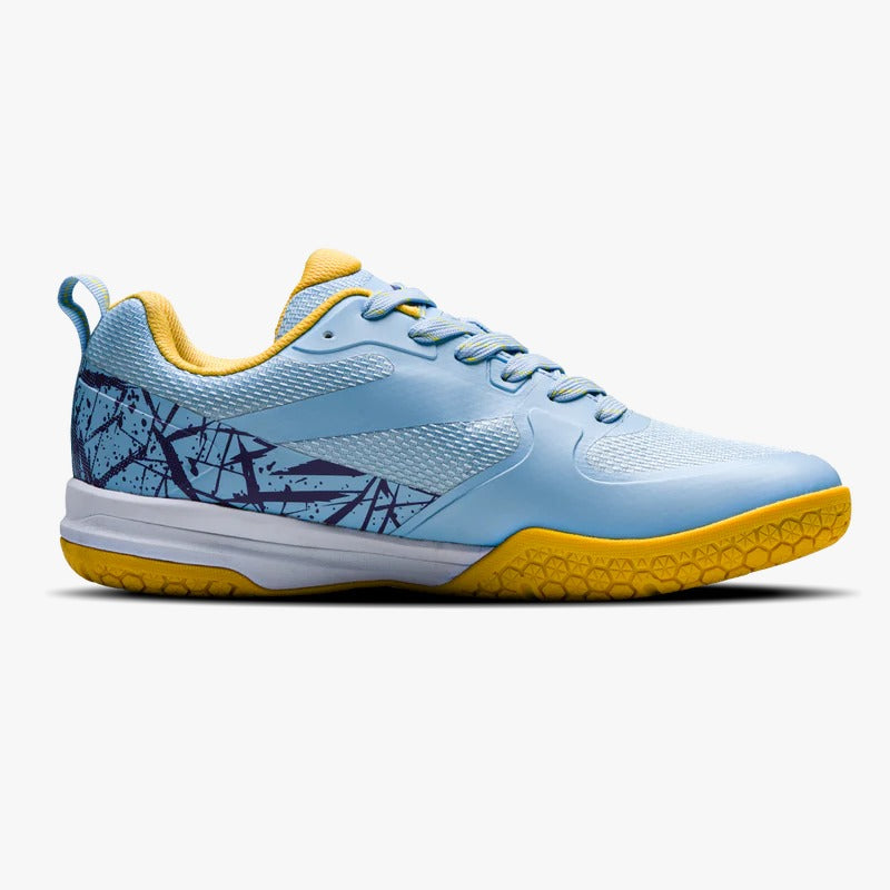 Hundred Blade Pro Badminton Shoes | Blue/Yellow