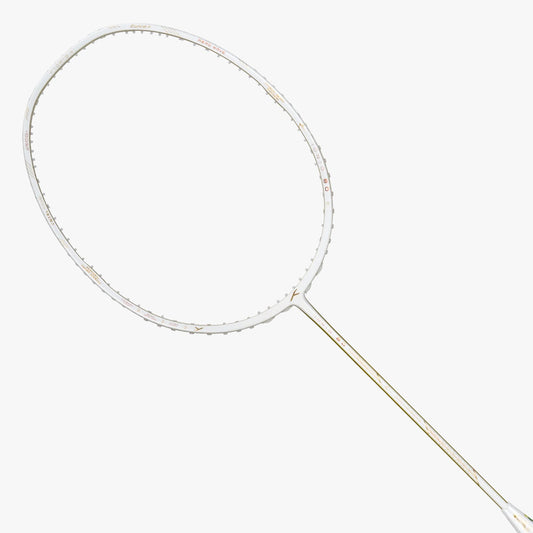 Hundred Ioniq 80 Limited Edition Badminton Racket (Unstrung) | White/Gold