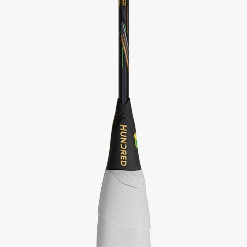 Hundred Nitrix 70 Venom Badminton Racket (Unstrung) | Black/Green 4U