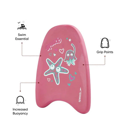 Speedo Sea Squad Practice Kick Board | Pink