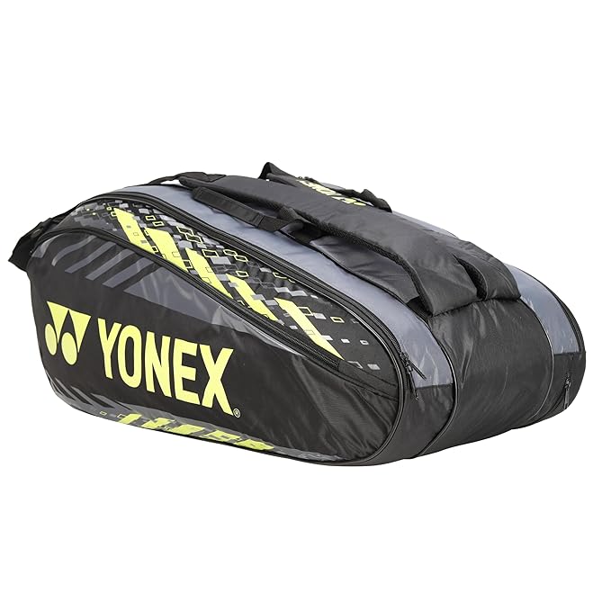 Yonex ACE1-Q014-2329-T02-S Racket Bag | Black/Light Lime