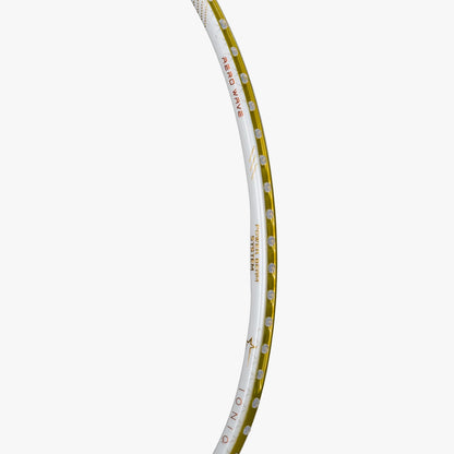 Hundred Ioniq 80 Limited Edition Badminton Racket (Unstrung) | White/Gold
