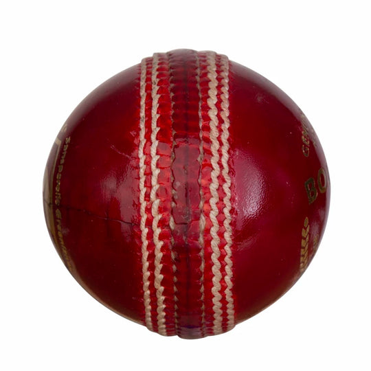 SG Bouncer Cricket Leather Ball | Red