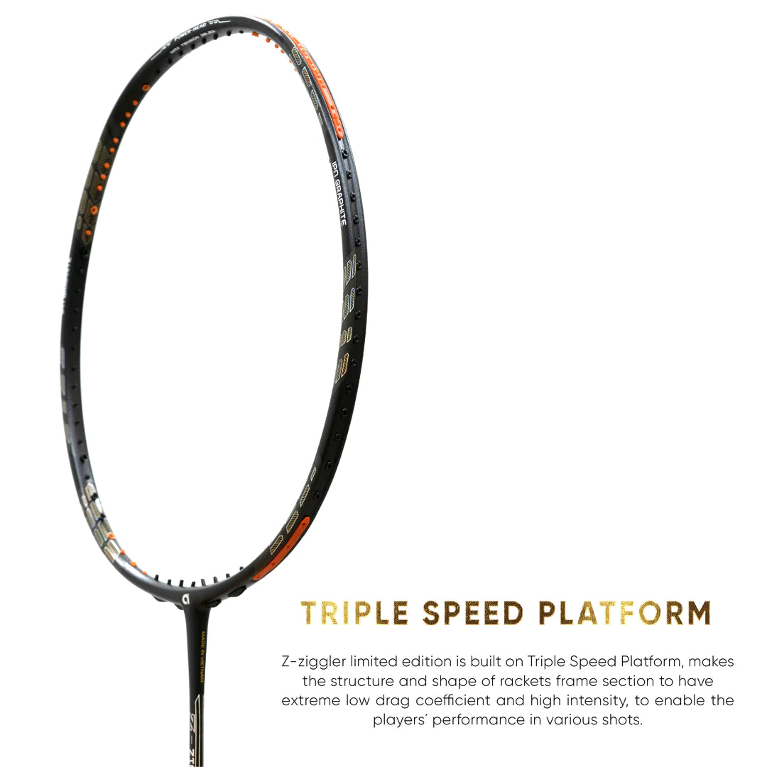 Apacs Z-Ziggler (Unstrung) Limited Edition Badminton Racket | Black
