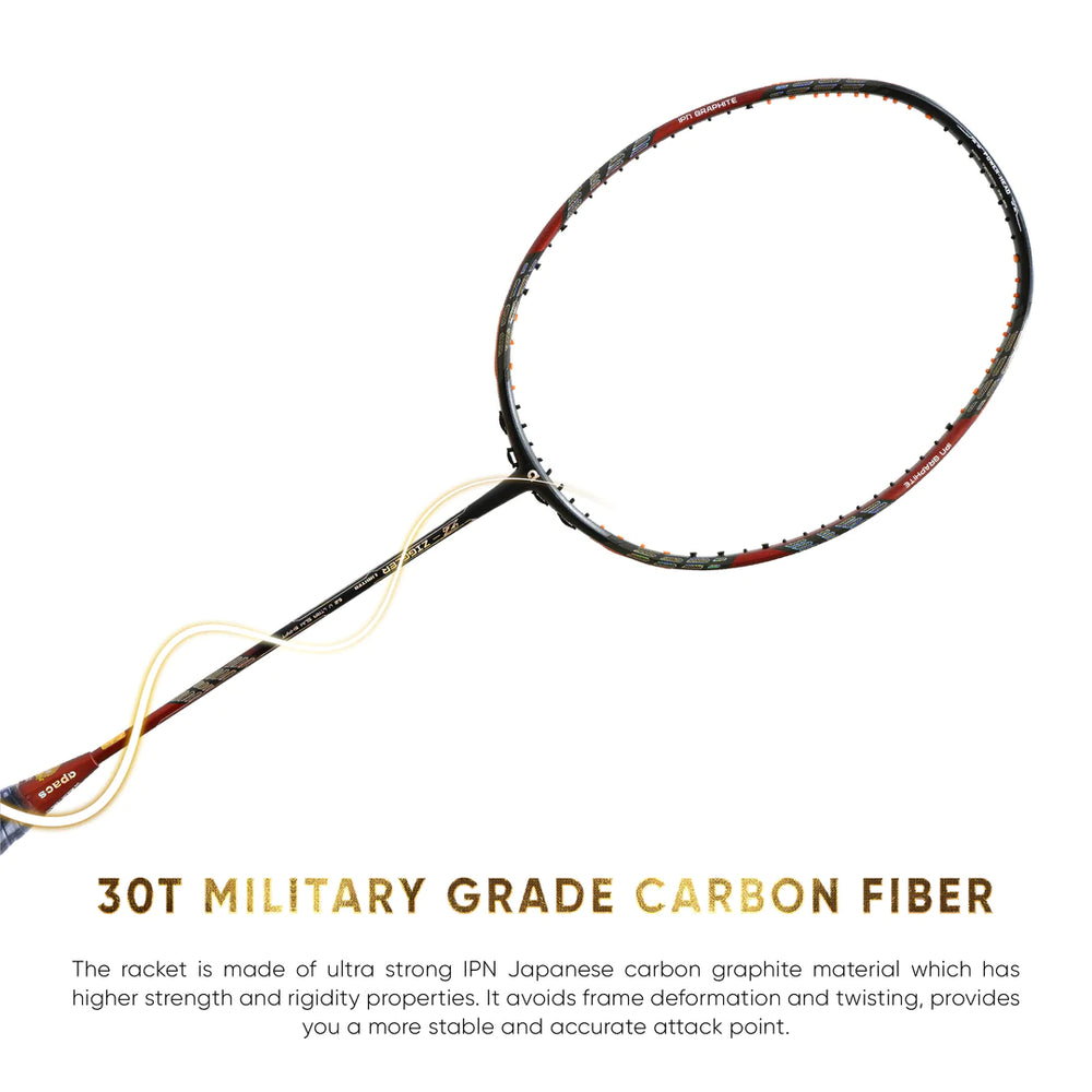 Apacs Z-Ziggler Limited Edition Badminton Racket (Unstrung) | Red/Black