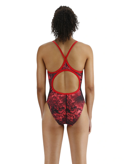 TYR Women's Diploria Durafast Lite Diamondfit Swimsuit | Red