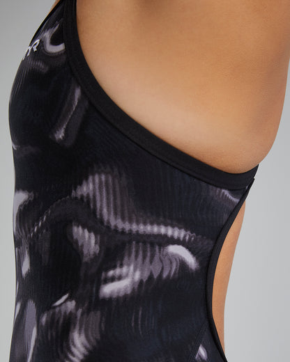 TYR Women's Waveform Durafast Elite Diamondfit Swimsuit | Titanium