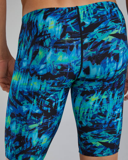 TYR Men's Seismo Durafast Lite Jammer | Blue/Green