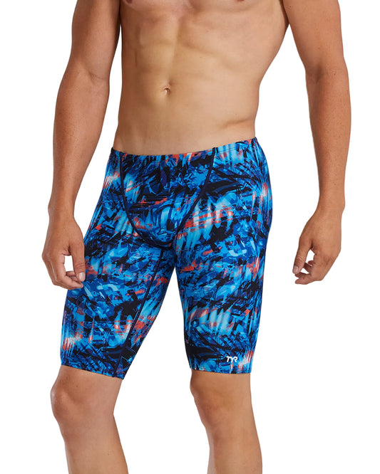 TYR Men's Seismo Durafast Lite Jammer | Red/White/Blue