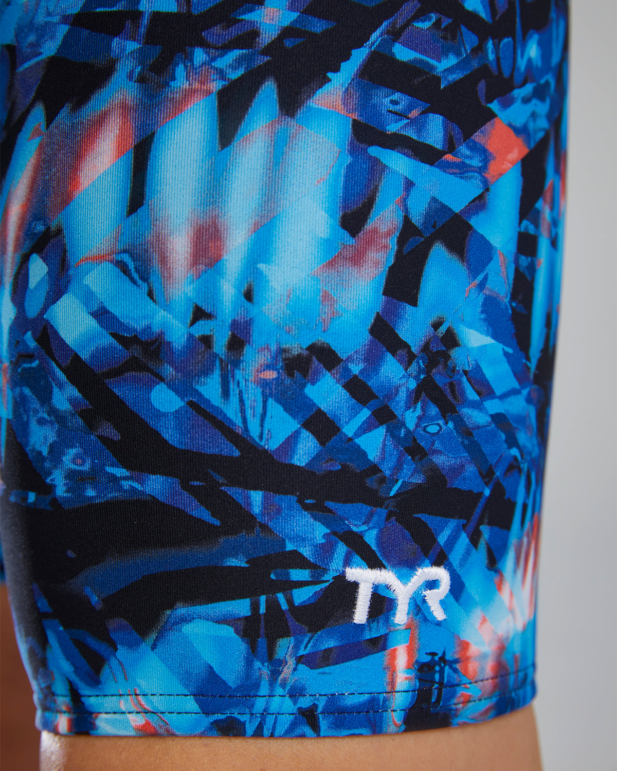 TYR Men's Seismo Durafast Lite Jammer | Red/White/Blue