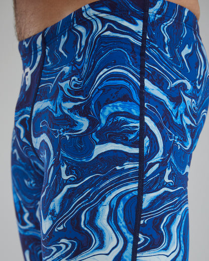 TYR Men's Thresher Hyperblitz Jammer | Blue Ice