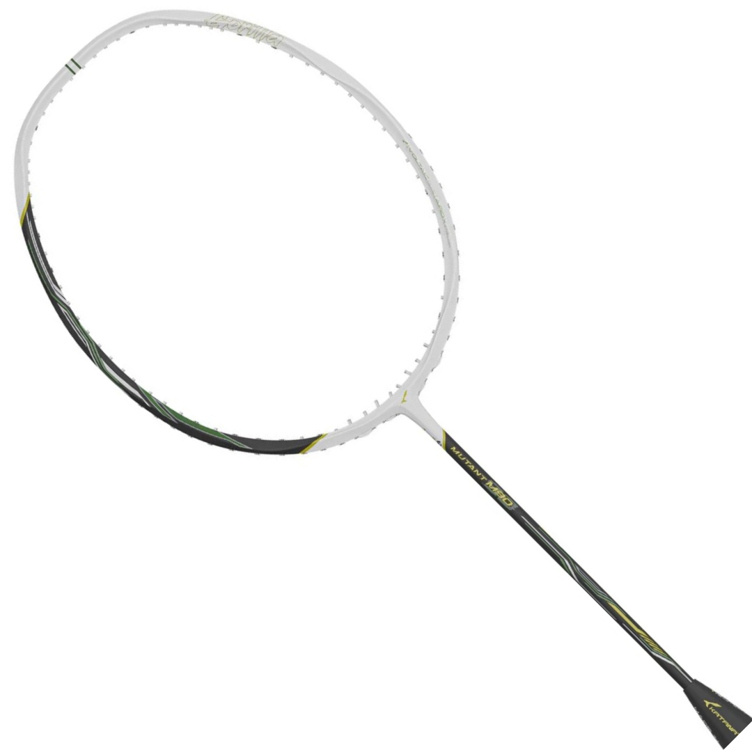 Katana Mutant M90 Badminton Racket (Unstrung) | White/Black