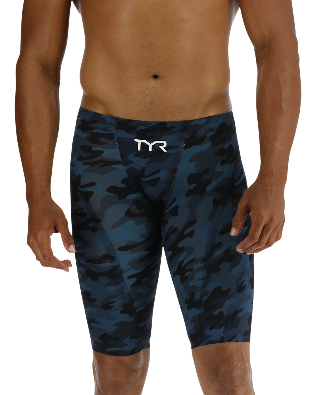 TYR Mens Venzo Jammer Swimsuit | Deep teal
