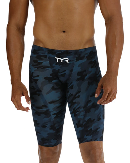 TYR Mens Venzo Jammer Swimsuit | Deep teal