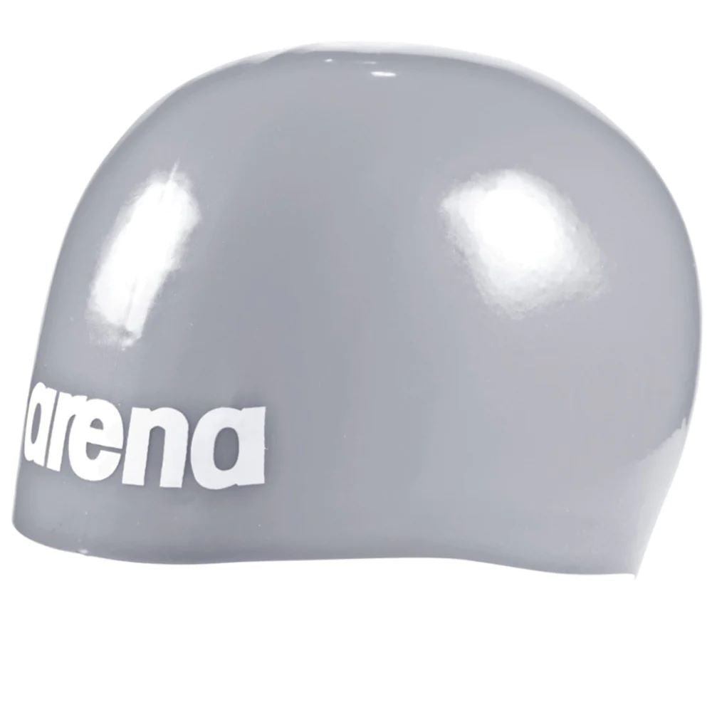 Arena Moulded Pro II Swimming Cap | Silver