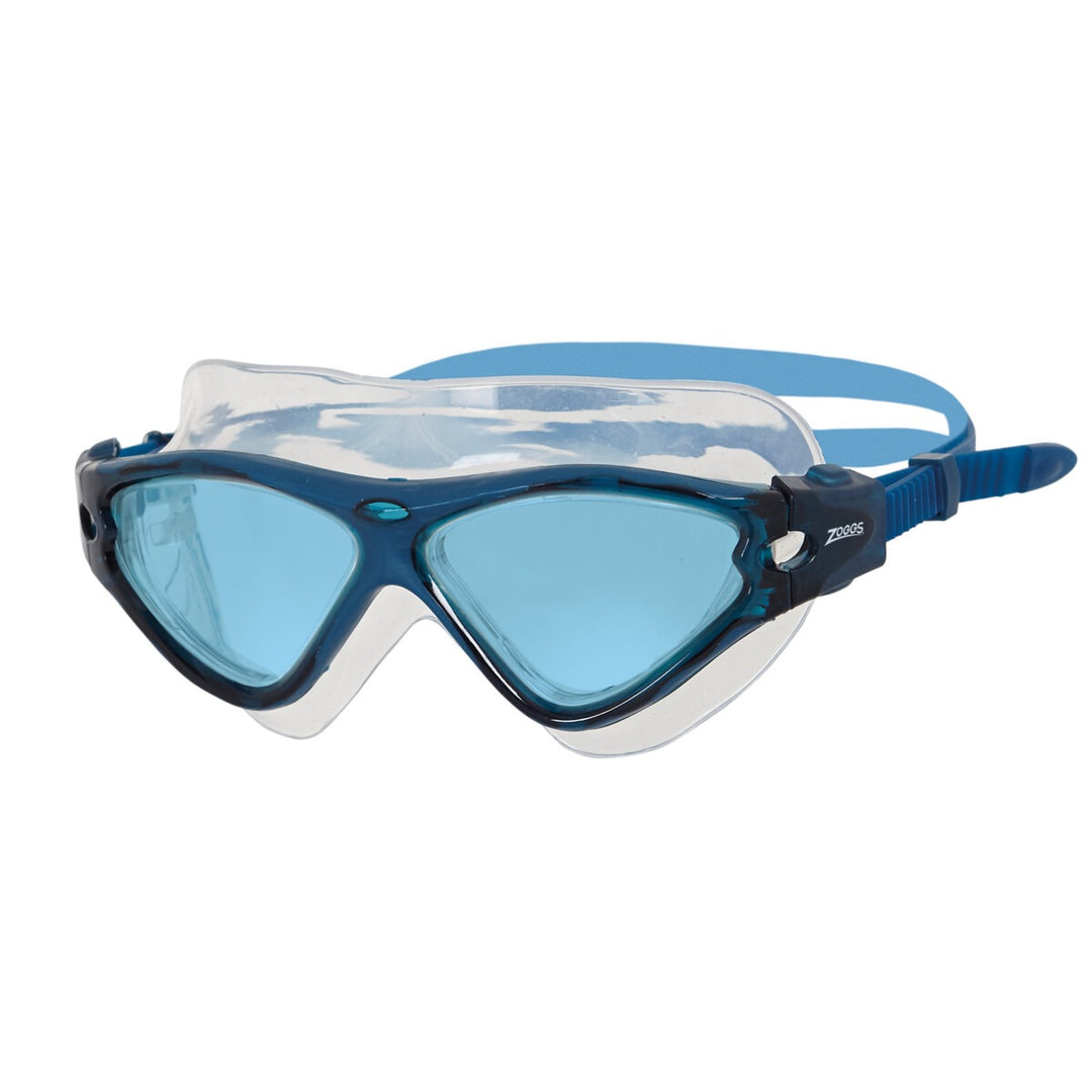 Zoggs Tri-Vision Mask Goggles | Navy/Blue - Tinted Blue Lens