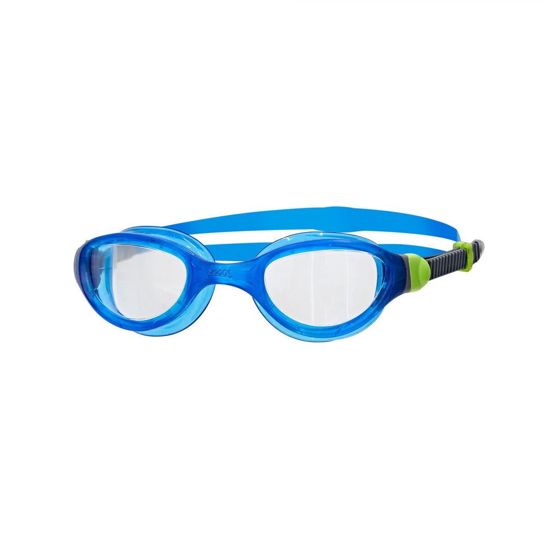 Zoggs Phantom 2.0 Swimming Goggles | Translucent Blue/Green/Clear