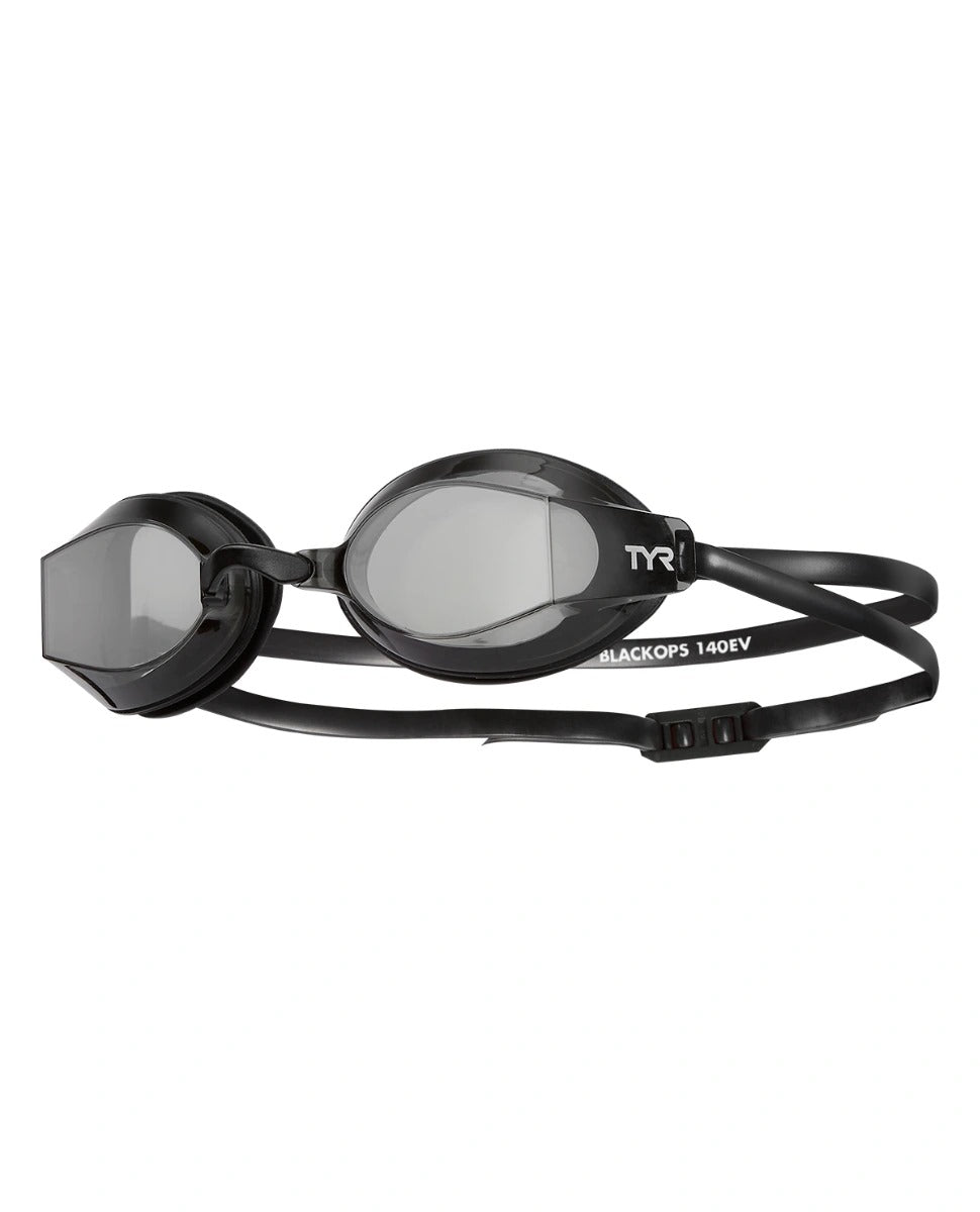 TYR Black OPS 140 EV Racing Goggles | Smoke