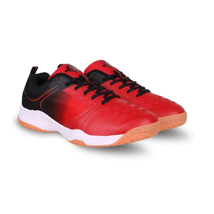 Nivia HY-Court 2.0 Badminton Shoe | Red/Black