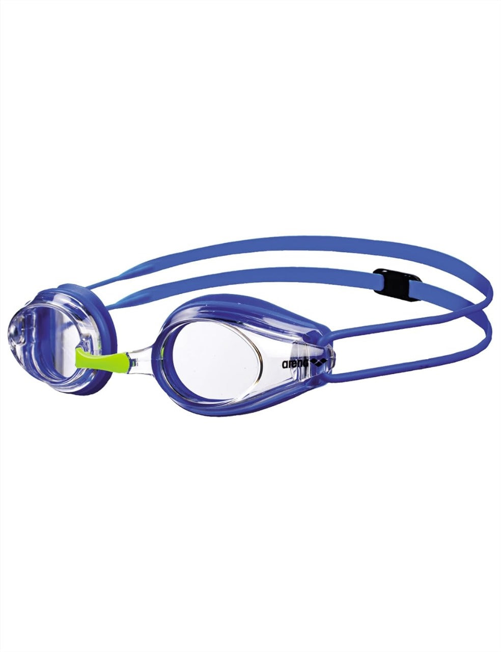 Arena Tracks Junior Mirror Racing Goggle | Clear/Blue
