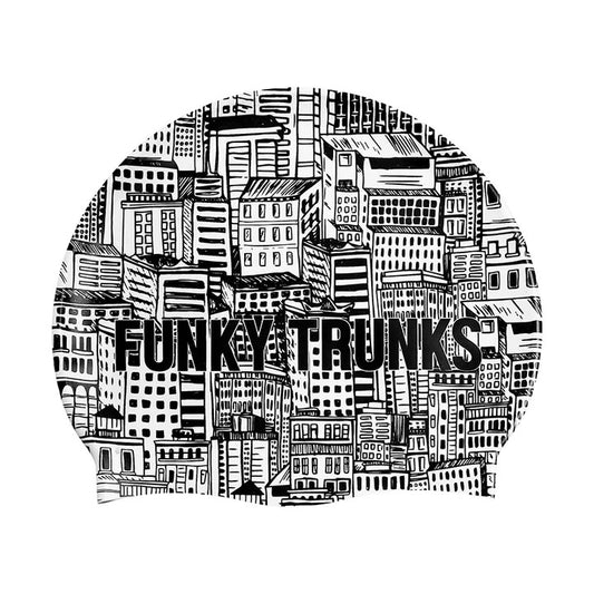 Funky Trunks City Shadows Swimming Cap