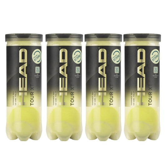 Head Tour XT Tennis Ball (Pack 0f 4)