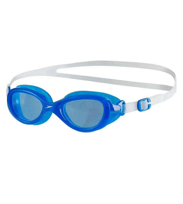 Speedo Futura Classic Junior Swim Goggles | Tint Lens/Neon Blue