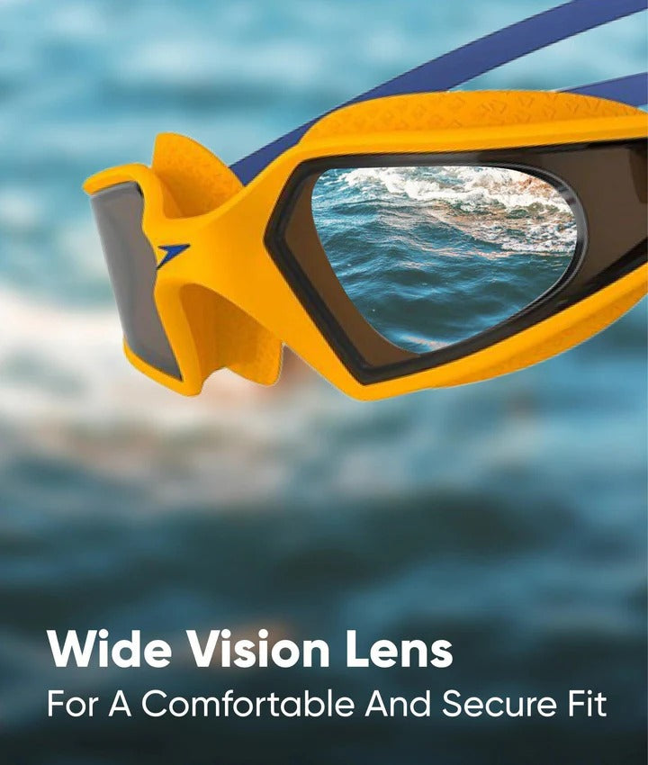 Speedo Junior Hydropulse Tint-Lens Goggles | Blue/Orange