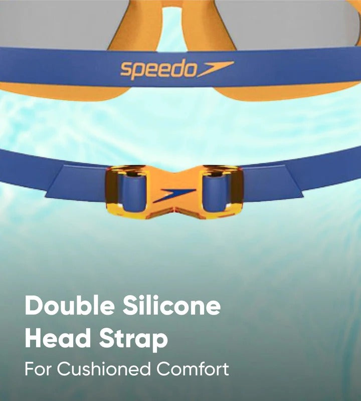 Speedo Junior Hydropulse Tint-Lens Goggles | Blue/Orange