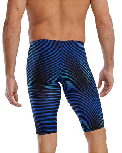 TYR Men's Avictor 2.0 Luminis High Waist Jammer | Blue