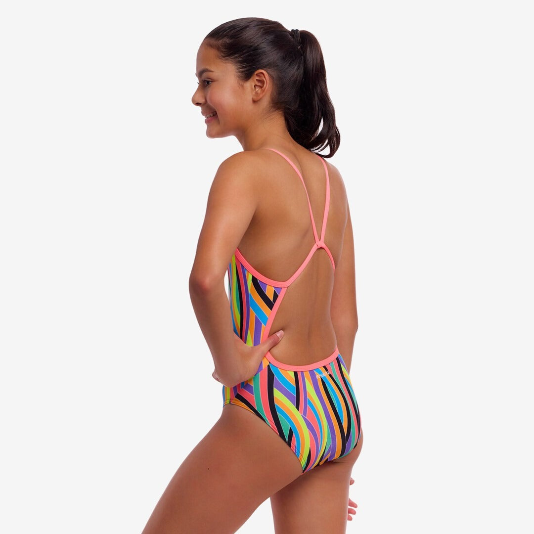 Funkita Girl's Single Strap One Piece | Curl Curl