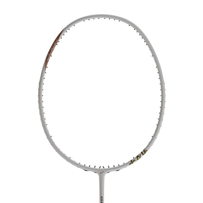 Katana Ghost Air Edition Quick Badminton Racket (Unstrung) | White/Orange