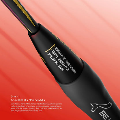 Katana Ronin R47 Badminton Racket (Unstrung) | Navy/Black