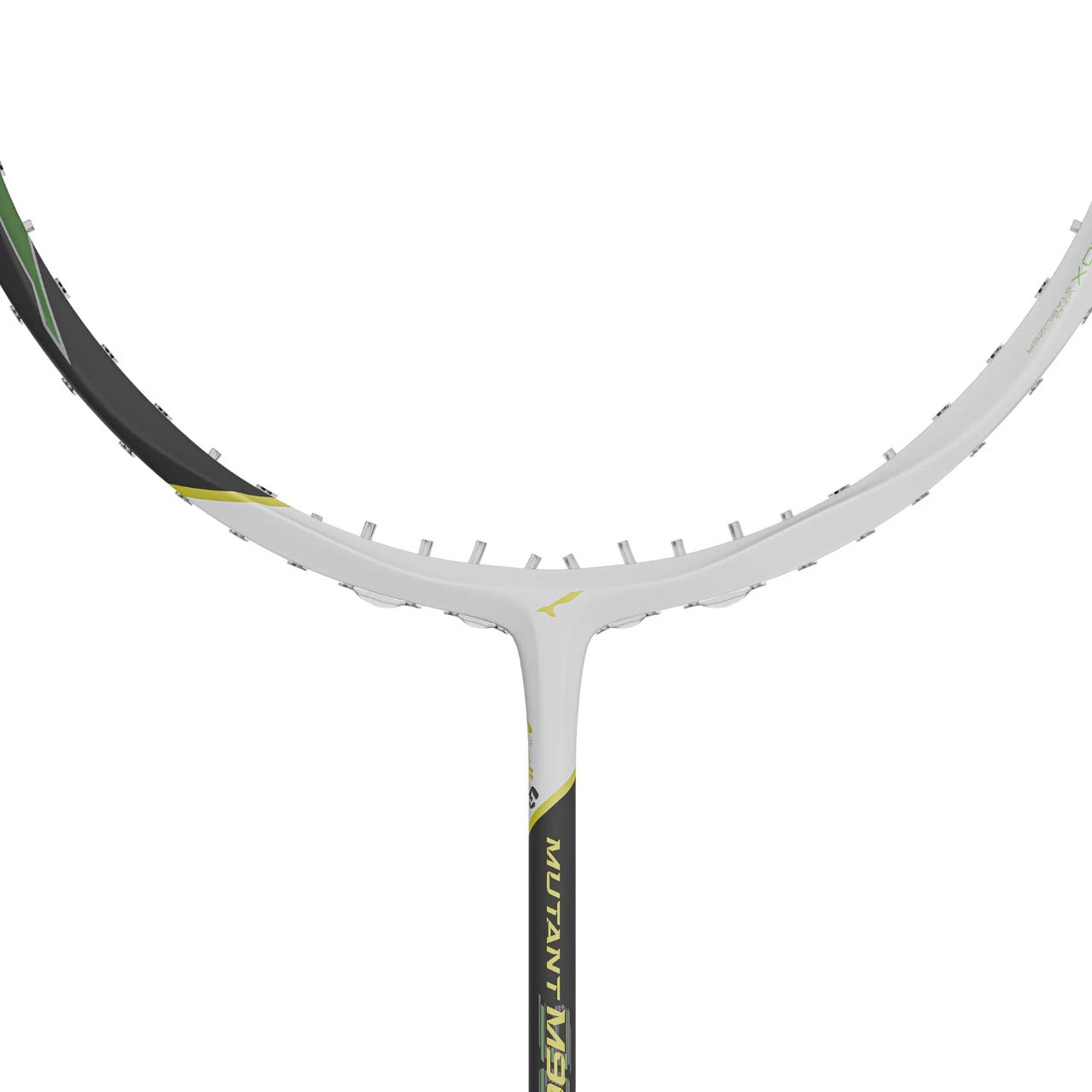 Katana Mutant M90 Badminton Racket (Unstrung) | White/Black