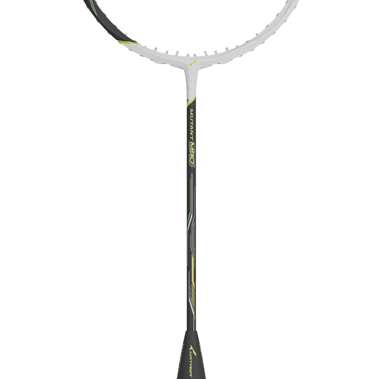 Katana Mutant M90 Badminton Racket (Unstrung) | White/Black