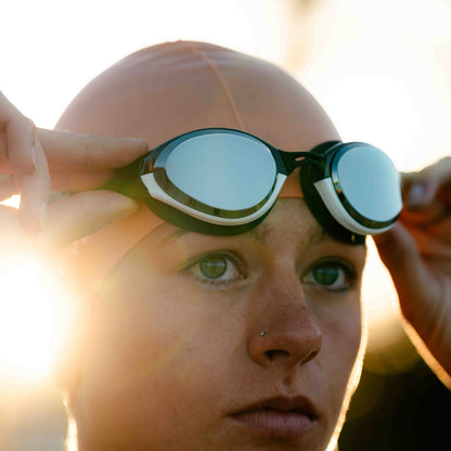 Swans SLG-100 Swimming Goggles | Sky Blue