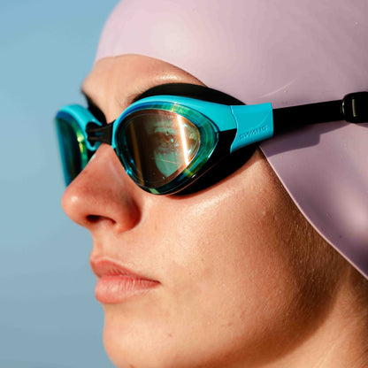 Swans SLG-100 Swimming Goggles | Sky Blue