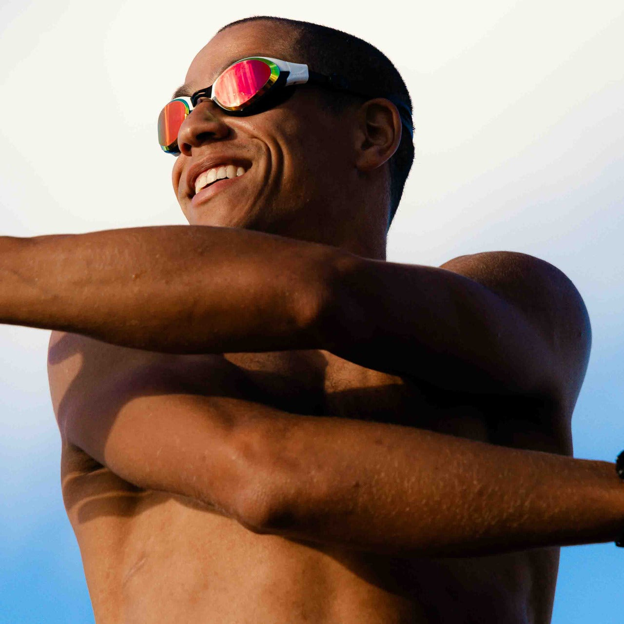 Swans SLG-100 Swimming Goggles | Sky Blue