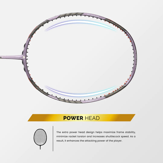 Apacs Z-Ziggler Badminton Racket (Unstrung)