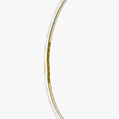 Hundred Ioniq 80 Limited Edition Badminton Racket (Unstrung) | White/Gold