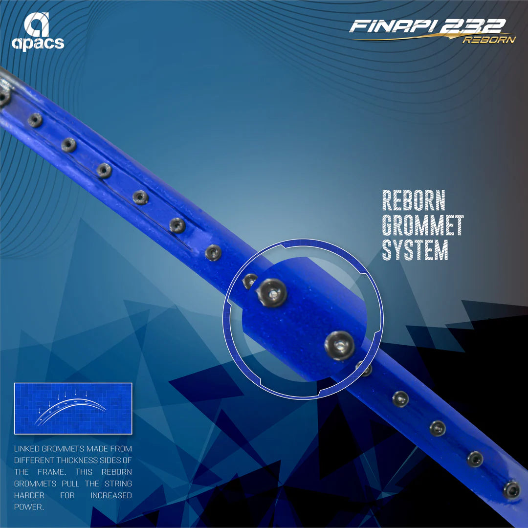 Apacs Finapi 232 Reborn Badminton Racket (Unstrung) – Achivr