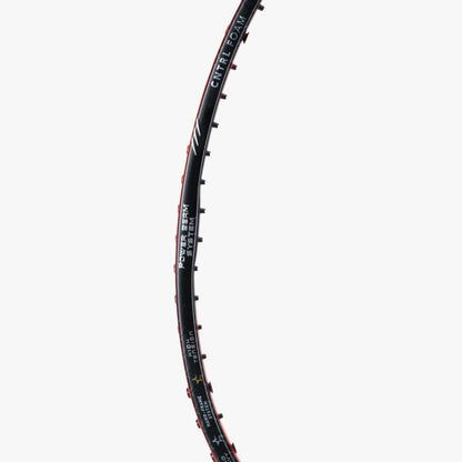 Hundred Ioniq 80 Limited Edition Badminton Racket (Unstrung) | Black/Orange/Red