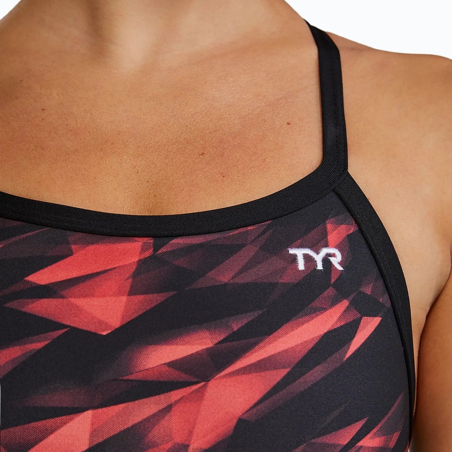 TYR Women's Triadic Durafast Elite Diamondfit Swimsuit | Red