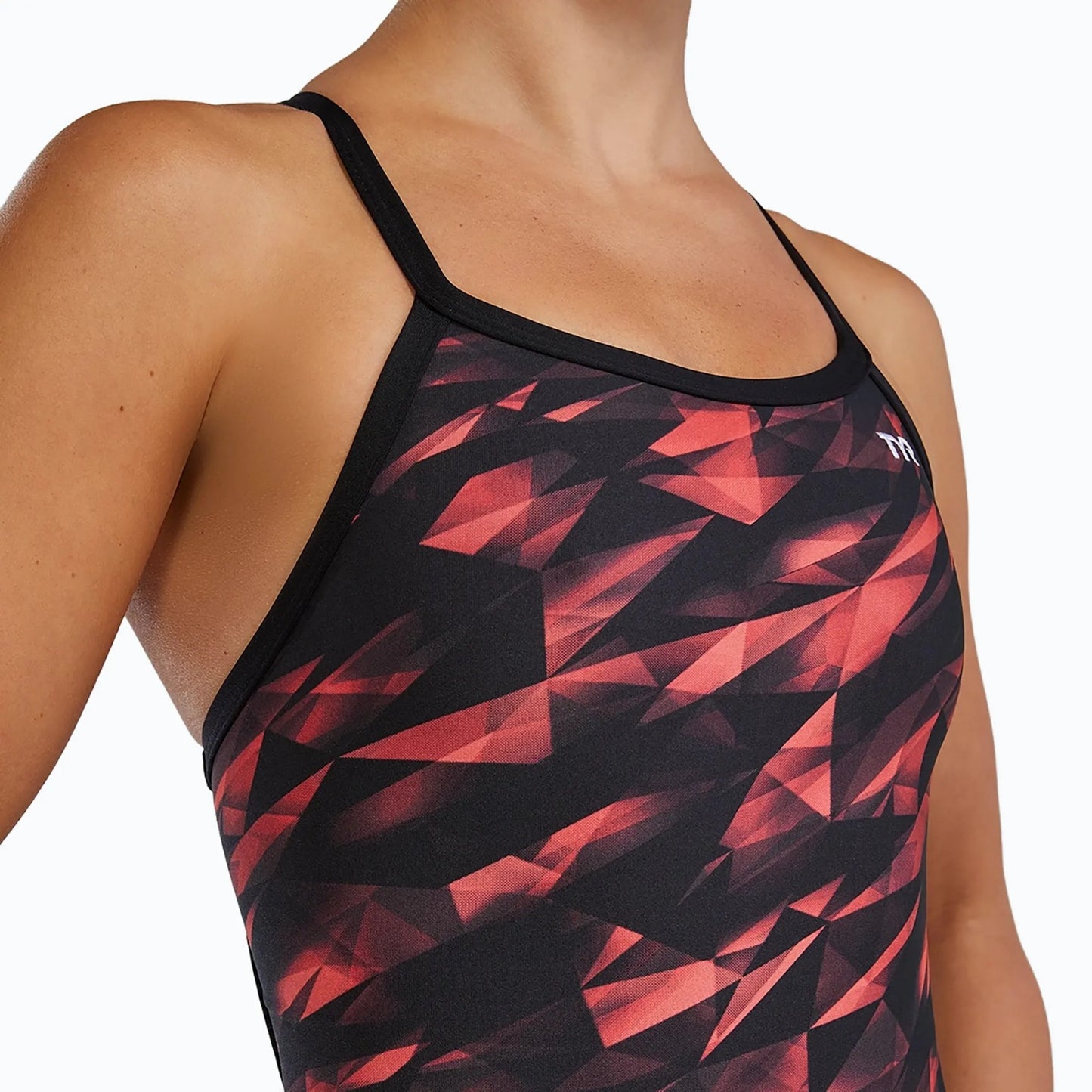 TYR Women's Triadic Durafast Elite Diamondfit Swimsuit | Red