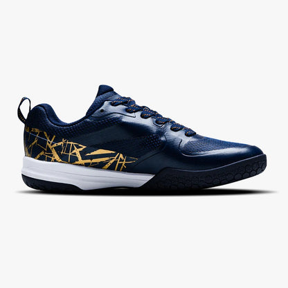 Hundred Blade Pro Badminton Shoes | Navy/Gold