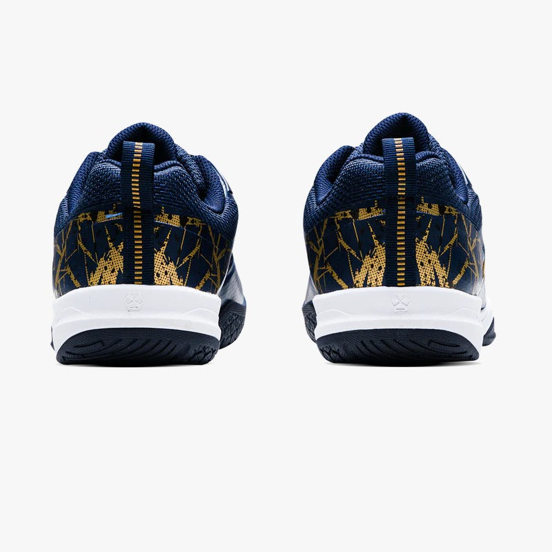 Hundred Blade Pro Badminton Shoes | Navy/Gold